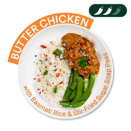 Butter Chicken with Coconut Basmati Rice, Sweet Snap Peas - REG