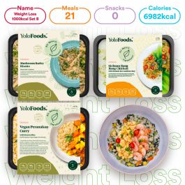 Weight Loss 1000 kcal (3 meals) Set B