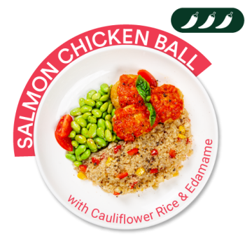 Salmon Chicken Balls