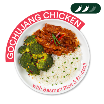 Gochujang Chicken with Basmati Rice and Broccoli - REG