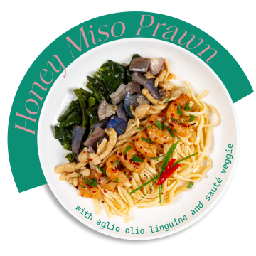 Honey Miso Prawn